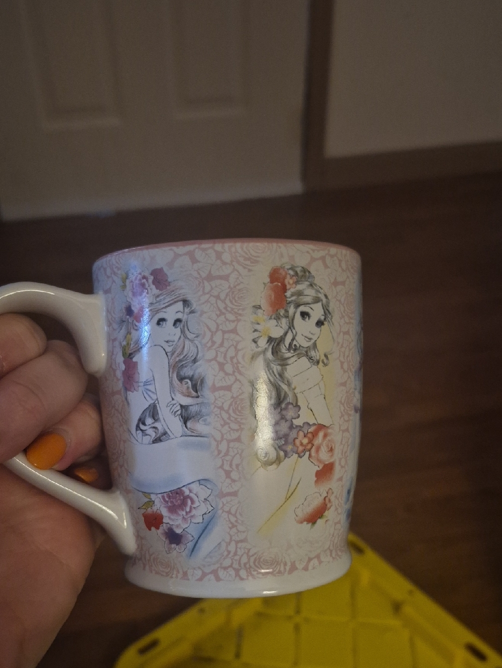 Disney White Ceramic Mug with Printed Logo